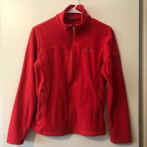 Columbia zip fleece, M